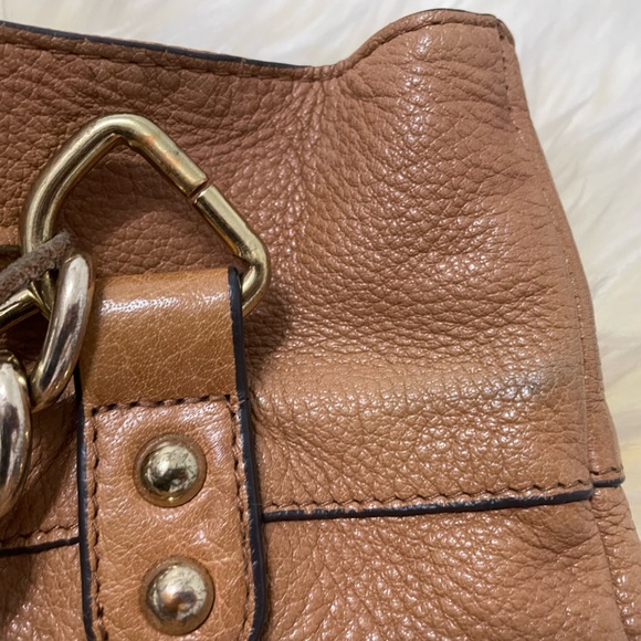 Guess Tan Leather Handbag - Picture 7 of 9